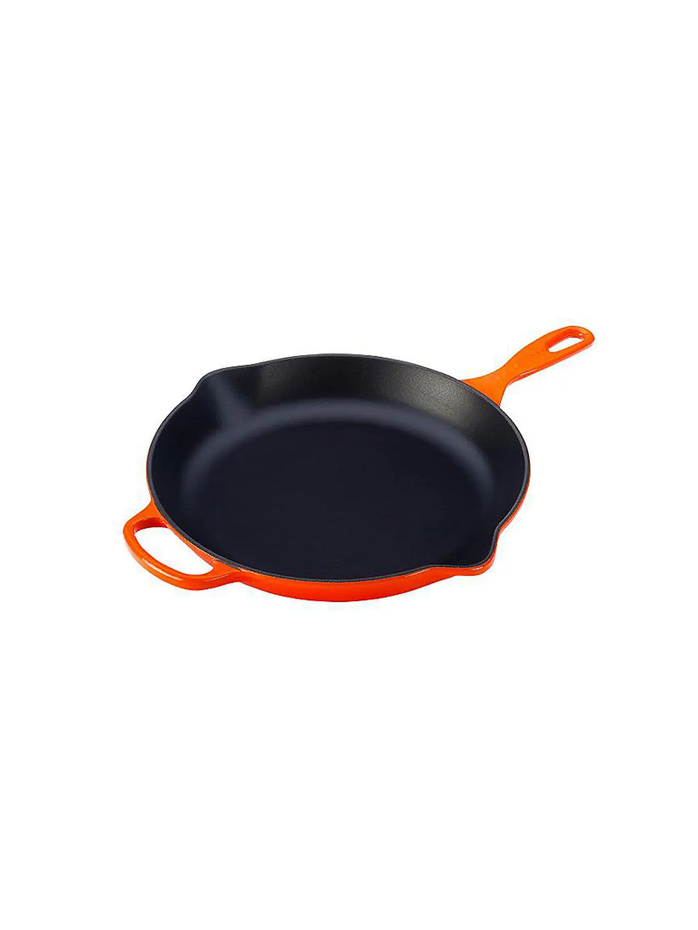 LE CREUSET | Brat- und Servierpfanne "Signature" 23cm (Schwarz) | orange